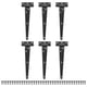 thumbnail image 1 of Uxcell 6-Pack Bisagras de Puerta de Cobertizo en T de Hierro, Bisagra en T de 8 Pulgadas con Tornillos para Jardín [Negro], 1 of 1