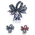 thumbnail image 3 of Christmas Brooch Fashion Rhinestone Jingle Bell Holiday Brooch Corsage Brooch, 3 of 10