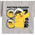 thumbnail image 3 of Pokémon - New Horizons - Captain Pikachu - Toddler And Youth Short Sleeve T-Shirt, 3 of 5