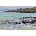 thumbnail image 2 of Jones, Adam 14x11 Black Ornate Wood Framed with Double Matting Museum Art Print Titled - Small waves on lava rocks along shoreline of Floreana Island-Galapagos Islands-Ecuador, 2 of 4