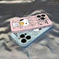 thumbnail image 4 of Funda de silicona para teléfono Snoopy Charlie Brown para iPhone 14 13 12 11 Pro Max Linda animación a prueba de golpes para iPhone 14 Plus, 4 of 5