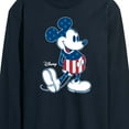 thumbnail image 3 of Disney - Mickey Flag Pattern - Men's Long Sleeve T-Shirt, 3 of 5