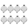 thumbnail image 1 of Phenofice 8Pcs Peephole Cover Copper Silver For Homeowners And Office Security, 1 of 8