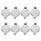 thumbnail image 1 of unbranded 8Ud Cubiertas Para Mirillas De Puerta En Inoxidable Para Protección Y Privacidad En Hogar Color Plata, 1 of 8