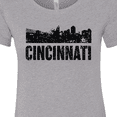 thumbnail image 4 of Inktastic Cincinnati Skyline Grunge Women's T-Shirt, 4 of 5