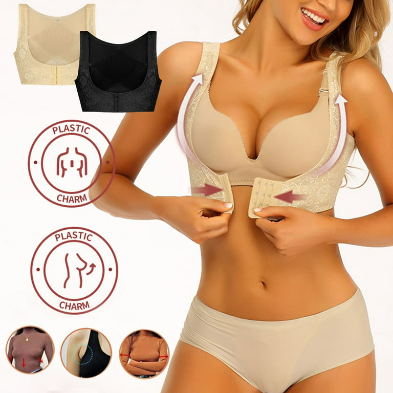 Women Gather Breasts and Chest Back Support Sleeveless Shapewear