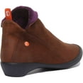 thumbnail image 3 of Softinos Farah Women's Soft Leather Zip Up Casual Ankle Boot In Cognac Size 7.5-8, 3 of 6