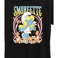 thumbnail image 3 of The Smurfs - Smurfette Art Nouveau - Women's Short Sleeve Graphic T-Shirt, 3 of 5