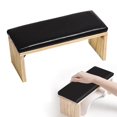 thumbnail image 3 of figatia Nail Art Hand Pillow Waterproof Soft Table Desk Station for Arm Rest Black, 3 of 5