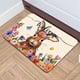 thumbnail image 4 of Alfombras de baño, alfombras para sala de estar, alfombra de área, tapete de baño La alfombra está decorada con huevos de conejito de Pascua Artículos decorativos, 4 of 6