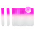 thumbnail image 1 of SIUSIO - Juego de 20 limas de uñas profesionales de cristal checo corto de 3,5 pulgadas para bebé, mini kit de manicura, color degradado arcoíris para pulido de uñas, las mejores tablas Emory para el, 1 of 5