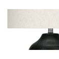 thumbnail image 3 of Lighting Fixtures Lighting, 26"h, Table Lamp, Black Ceramic, Ivory / Cream Shade, Contemporary,Table Lamps, 3 of 7