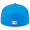 thumbnail image 4 of Men's New Era White/Blue San Antonio Missions Copa de la Diversi-n 59FIFTY Fitted Hat, 4 of 5