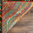 thumbnail image 4 of SAFAVIEH Aruba Ida Geometric Waves Area Rug, Multi, 6'7" x 6'7" Square, 4 of 6