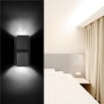 thumbnail image 3 of Naiovety Lámpara de pared LED de 6 W hacia arriba y hacia abajo, luz nocturna, doble cabezal para KTV Bar, dormitorio, sala de estar, restaurante Iluminación y accesorios No.2 Naiovety HA024575-02, 3 of 6