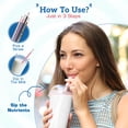 thumbnail image 5 of Milky Sip Magical Milk Straws - 4 Packs of 5 Pcs Each Cookies and Cream Flavored Straws For Milk, 20 Milk Flavoring Straws for Kids. Makes Children Want and Love to Drink Milk, 5 of 9