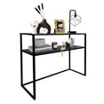thumbnail image 1 of Mesa Auxiliar LUMO Credenza Minimalista Estilo Industrial Negro, 1 of 8