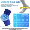 thumbnail image 4 of Ankle Ice Wrap for Hot and Cold Therapy, Reusable Gel Compression Wrap for Foot and Heel Comfort, Adjustable Brace for Daily Recovery Support, 4 of 8