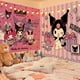 thumbnail image 2 of Sanrio Jade Dog fondo de tela Ins Cartoon Girl Heart Kuromi tela colgante para habitación, decoración de fiesta de cumpleaños, nuevo, 2 of 4