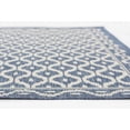 thumbnail image 3 of Momeni Riviera Geometric Blue Indoor Outdoor Rug 3'3" X 5', 3 of 8