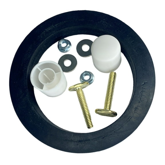 Toilet Repair Seal Flanges Kits Toilet Replacement Seal with Mounting Hardware for 300 310 320 Toilets Enduring