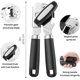thumbnail image 2 of Abrelatas manual con elevador de tapa magnética, abrelatas de mano resistente y abrebotellas con corte de borde suave, cuchilla de corte afilada, perilla de fácil giro, 2 of 4