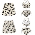 thumbnail image 6 of XYZCANDO His and Hers Matching Swimwear Set Beach Trunks for Men & Crisscross Back Bikini for Women Gothic Bat Couple Beachwear for Vacation Honeymoon Pool Summer Beach Outfit, 6 of 6