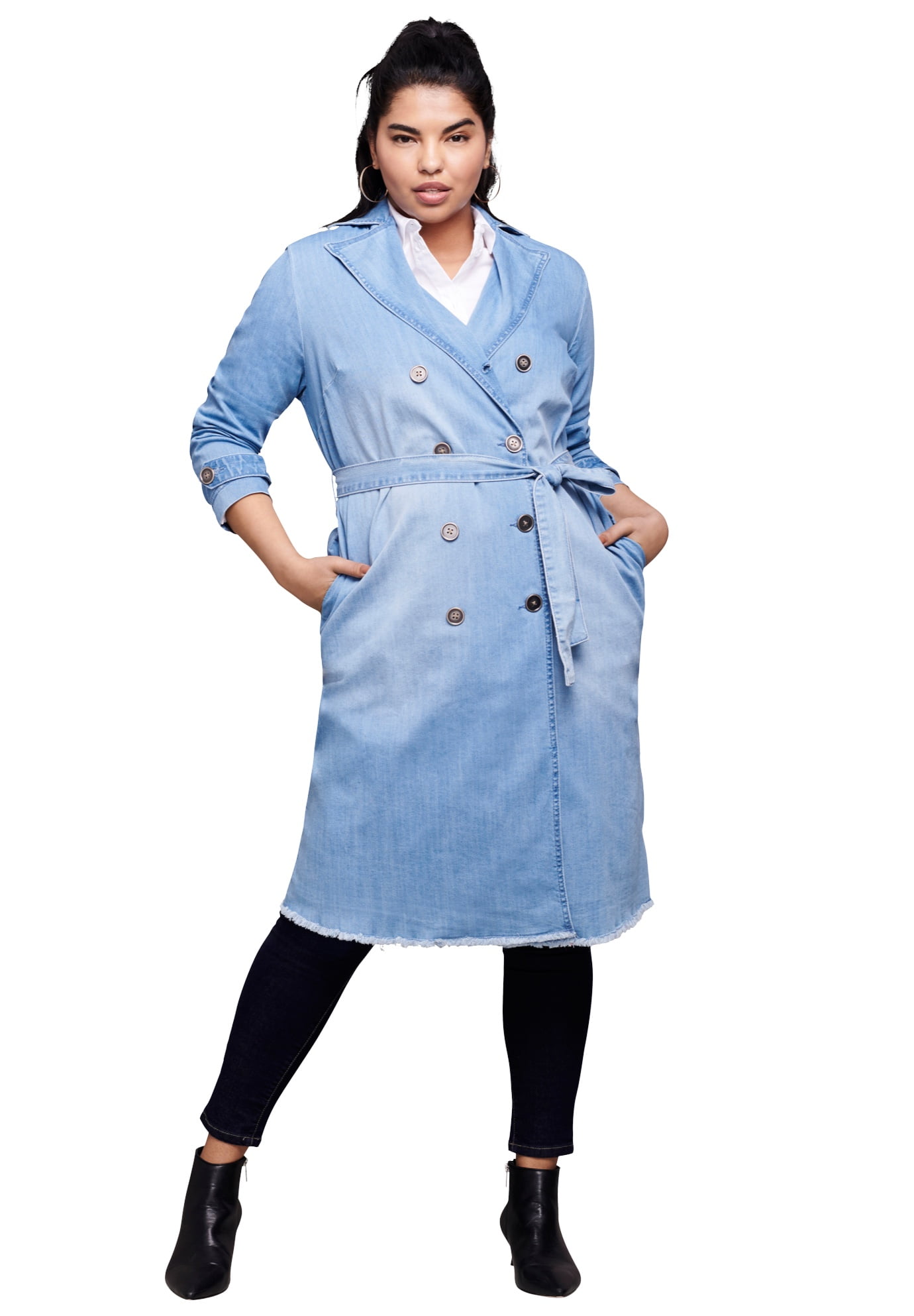 walmart plus size coats