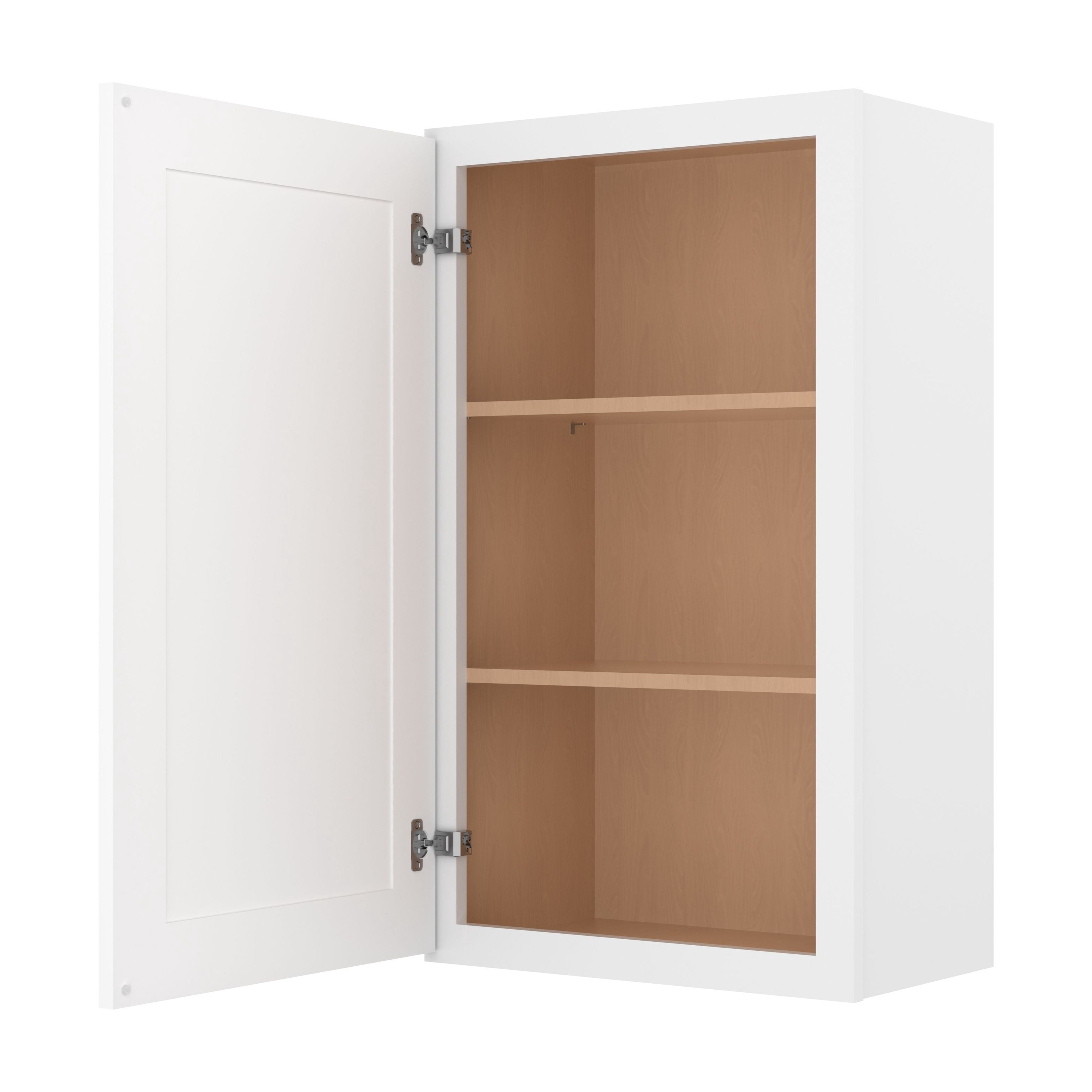 Furinno Shaker Wall Kitchen Cabinet , Ready to Assemble, 12 D x 21 W x 36 H, White