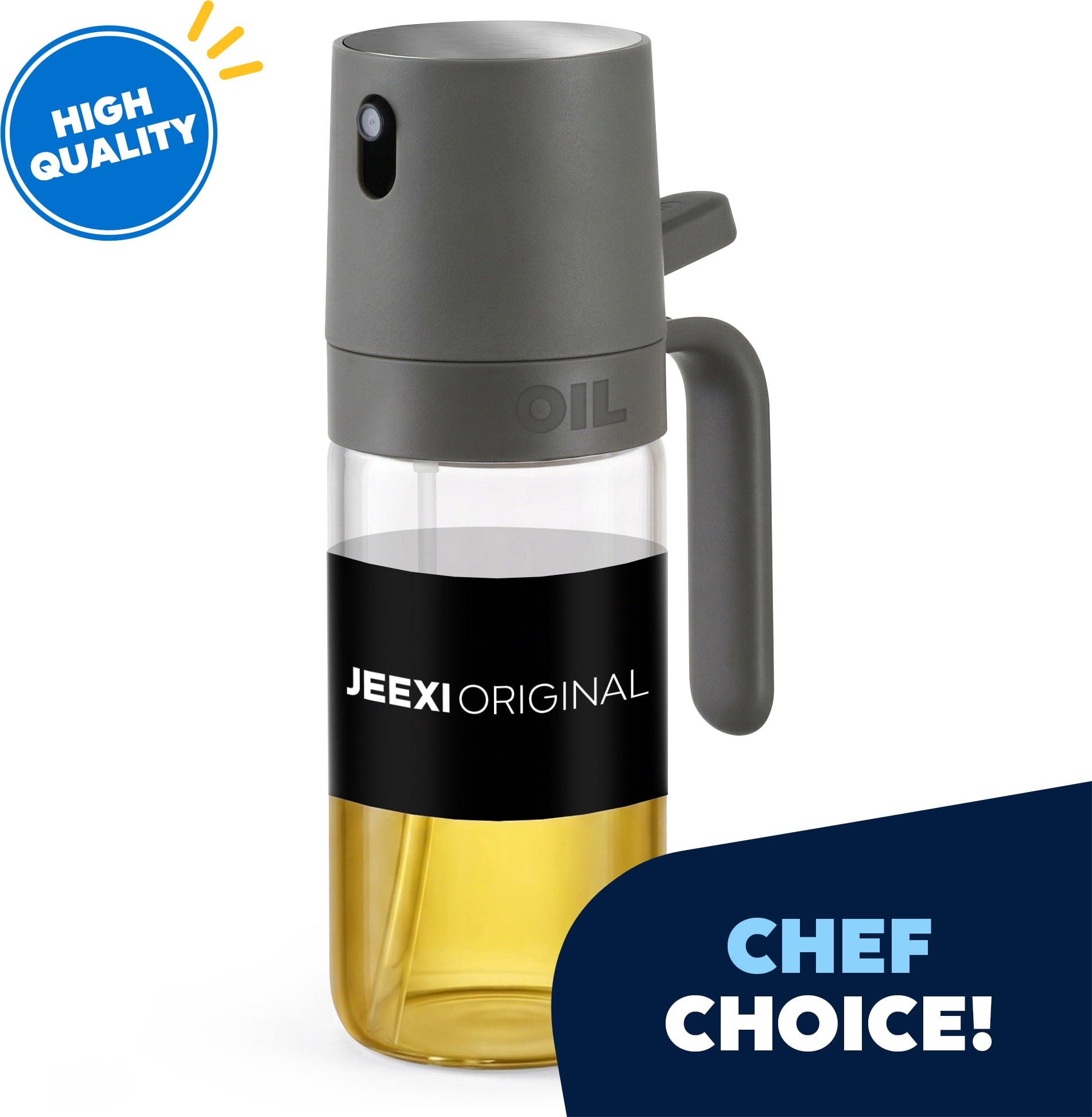 Misto The Gourmet Frosted Glass Bottle Olive Oil Sprayer - Walmart.com
