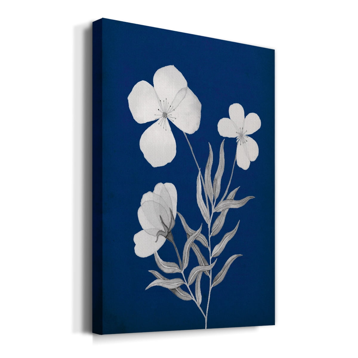 Indigo Sketch I Premium Gallery Wrapped Canvas - Ready to Hang