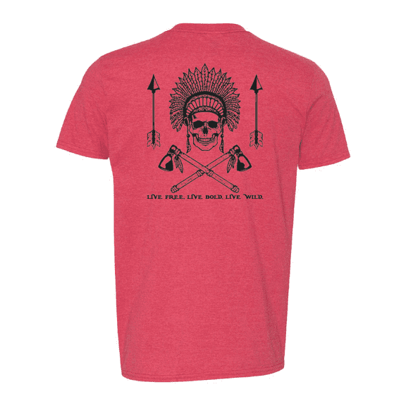 Wildlife Outfitters Men's Big Chief Short Sleeve Graphic T-Shirt