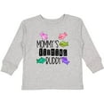 thumbnail image 3 of Inktastic Mommy's Fishing Buddy with Colorful Fish Boys or Girls Long Sleeve Toddler T-Shirt, 3 of 5