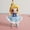 Cinderella, variant on Super cute cartoon hand-knitted princess doll, adorable four-thread crochet figure pendant, exquisitely handmade keychain