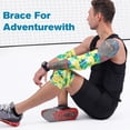 thumbnail image 7 of TUOYR Compression Elbow Pads Arm Elbow Sleeve Padded Elbow Arm Protection Brace for Football Basketball - Youth & Adult Sizes (Paint Yellow, A Pair), 7 of 7