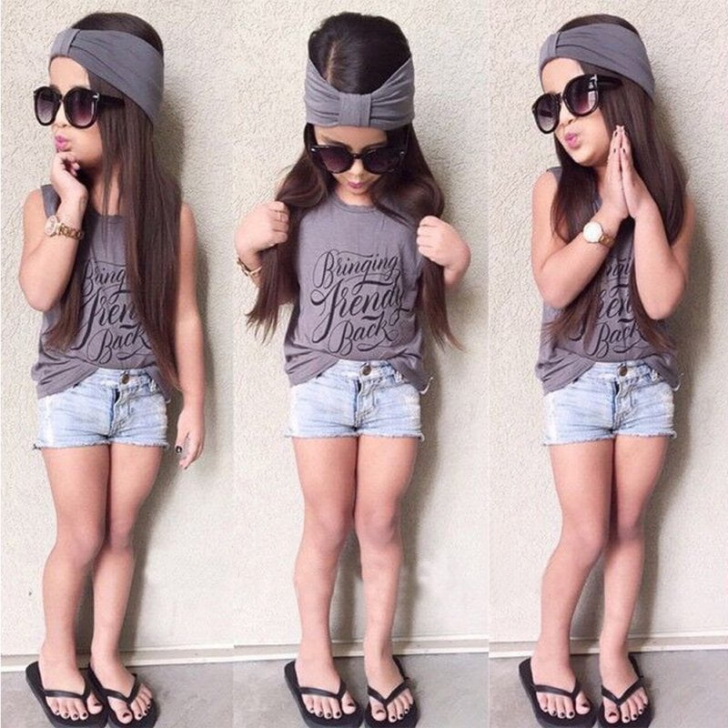 trendy little girl outfits