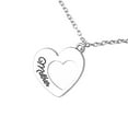 thumbnail image 4 of 2-Pack Mother Daughter Mother's Day Hollow Heart Pendant Necklace - Alloy Jewelry for Mom & Daughter, 2pc Set, 4 of 8