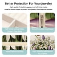 thumbnail image 3 of Easter Travel Portable Square Jewelry Box Earring Necklace Bracelet Organizer Storage Display Case Holder Stand Box Display, 3 of 6
