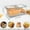 32.5X22.5X11cm, variant on Airtight Bread Storage Container With Date Tracker, 3-Size Food Grade Bread Box For Kitchen Counter, Keeps Bread Fresh Longer For Homemade Bread, Toast, Fruits & Vegetables,32.5X22.5X11cm,One Size