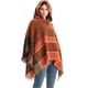 thumbnail image 1 of Poncho con capucha y estampado azteca bohemio para mujer con borlas, 1 of 6