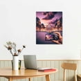 thumbnail image 3 of JRXY Sunset at The Louvre - Sunsets -Gallery Wrapped Canvas Wall Art pattern2, 3 of 5