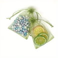 thumbnail image 3 of Dsseng 20 Pcs Green Organza Drawstring Gift Bags  Plastic Breathable Mesh Pouches for Fruit  Candy  Christmas Holiday Gift Packaging Storage, 3 of 4