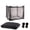 Black, variant on Extra Large Outdoor Mosquito Net Tent 10x10 Ft,3-Meter Canopy Gazebo Screenhouse,High Density Mesh Bug Netting for Patio Garden Backyard Camping Picnic,Portable Summer Canopy Bed Shade Black