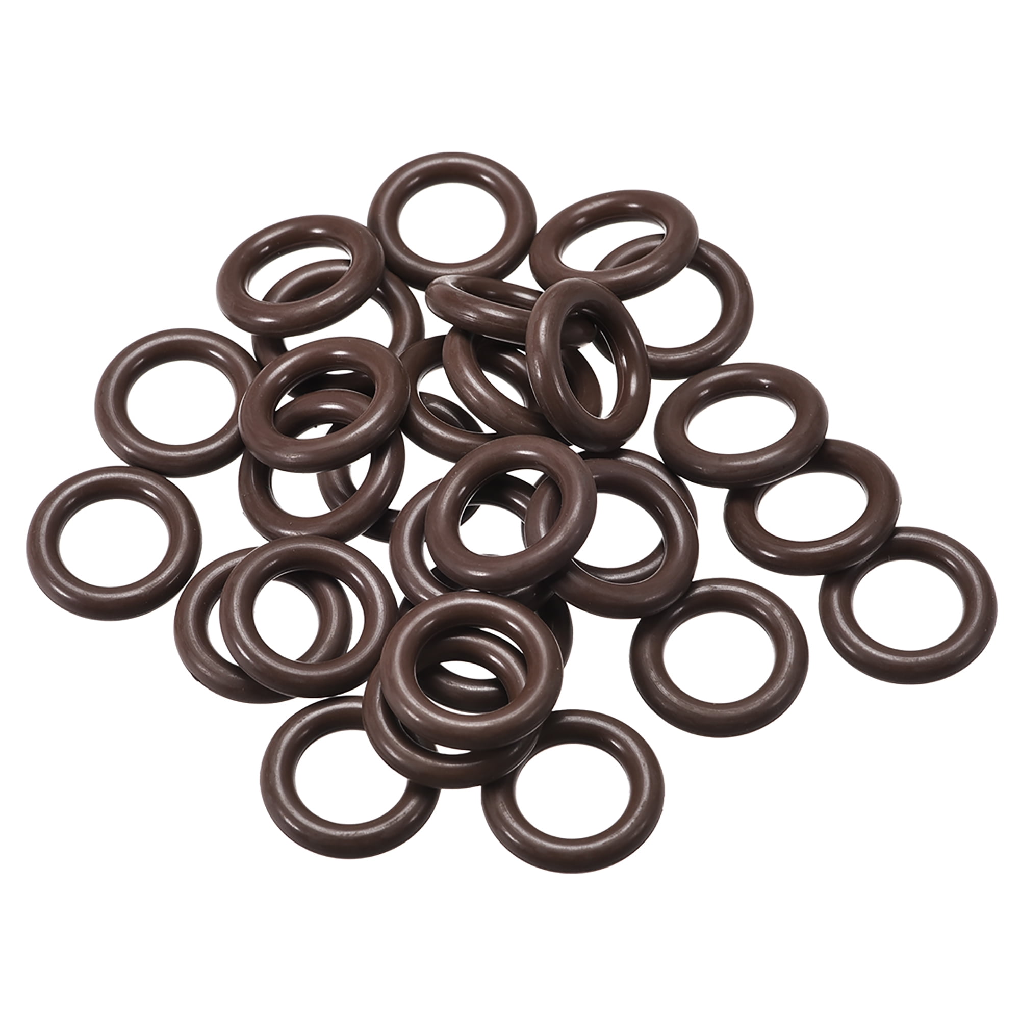 Fluorine Rubber O Rings, 16mm OD, 9mm Inner Diameter, 3.5mm Width, Seal