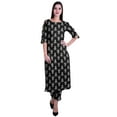 thumbnail image 1 of Moomaya 2-Piece Womens Cotton Printed Kurta Pant Set Indian Dress Ethnic Set, 1 of 6