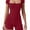 Multicolor5, variant on AEXTO Women's Jumpsuit Shorts Square Neck Tight Fitting Short Sleeved Jumpsuit High Elasticity Sportswear Push Up Outdoor Training Suit Gym Yoga Jumpsuit