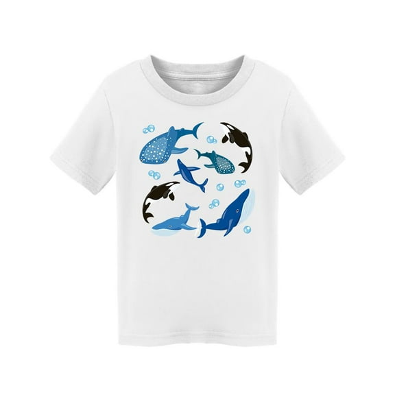 Blue Whales T-Shirt Toddler -Image by Shutterstock,  2 Toddler