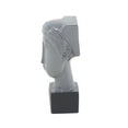 thumbnail image 6 of DecMode Stoneware Eclectic Woman Sculpture, Gray, 6 of 9