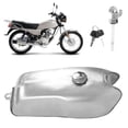 thumbnail image 3 of Tanque De Gasolina De Motocicleta, Tanque De Gasolina De Motocicleta De Hierro Duradero 9L Vintage Para Jinete De Café, 3 of 7