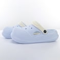 thumbnail image 6 of HNMKIU Womens Clogs with Removable Bow Tie Design Sole EVA Beach Slippers Two Way Wear Durable Breathable Lightweight Women Slippers for Home Z01_White,40, 6 of 7